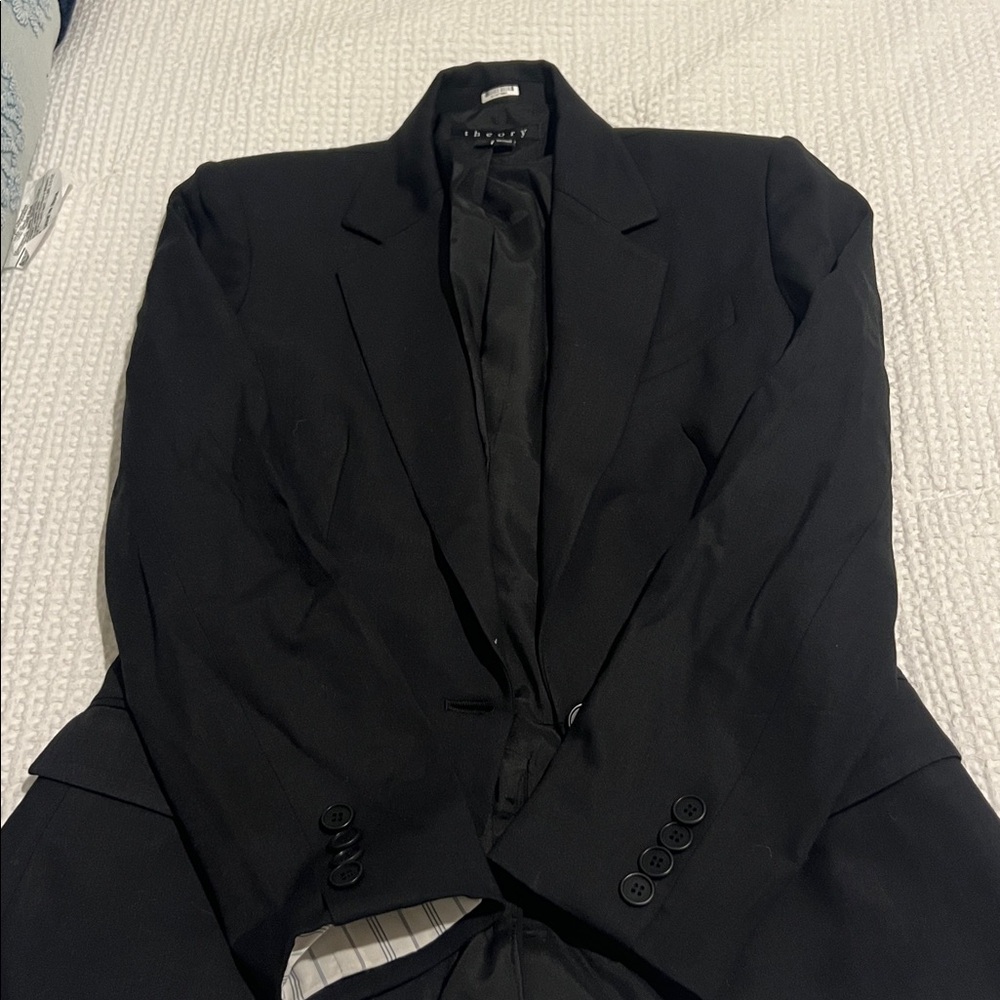 Theory Black Blazer